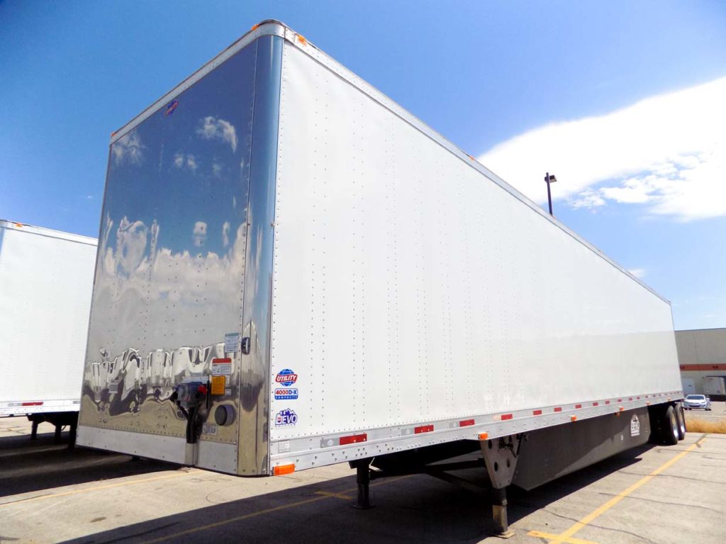 utility trailers 53 dry van for sale